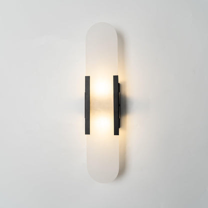 Melange Elongated Alabaster Wall Lamp - LED Indoor Lighting