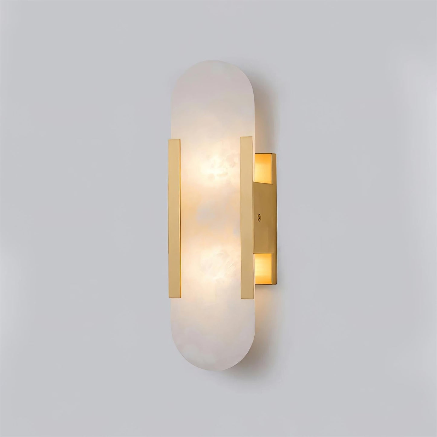 Melange Elongated Alabaster Wall Lamp - LED Indoor Lighting