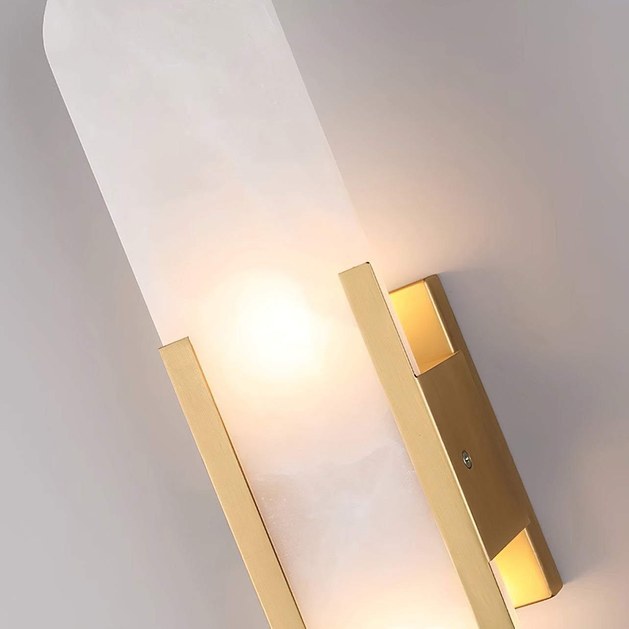 Melange Elongated Alabaster Wall Lamp - LED Indoor Lighting