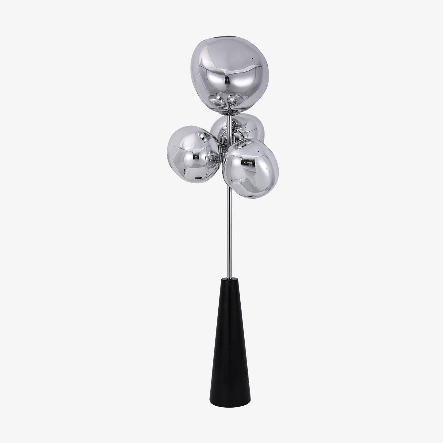 Lava Column Floor Lamp LED Indoor Lighting Chrome Black