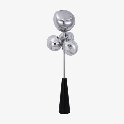 Lava Column Floor Lamp LED Indoor Lighting Chrome Black