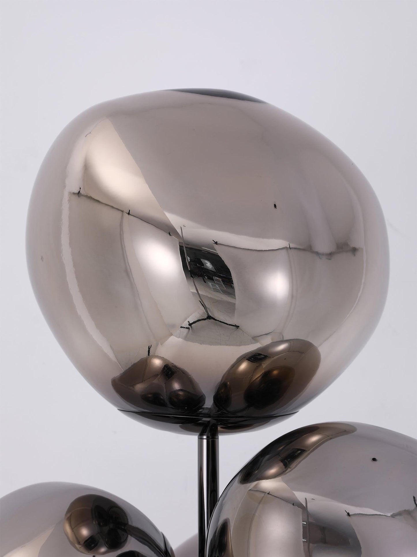 Lava Column Floor Lamp LED Indoor Lighting Chrome Black