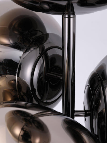 Lava Column Floor Lamp LED Indoor Lighting Chrome Black