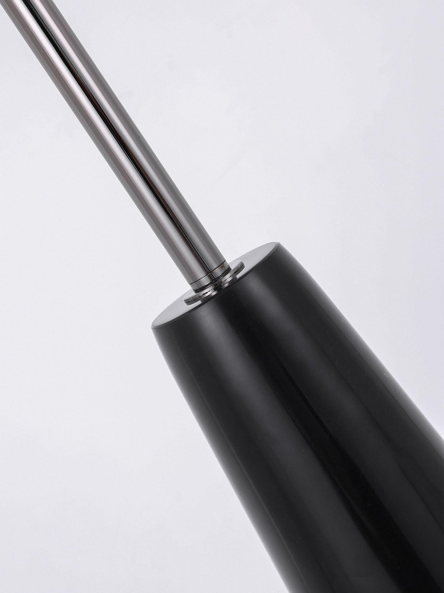 Lava Column Floor Lamp LED Indoor Lighting Chrome Black
