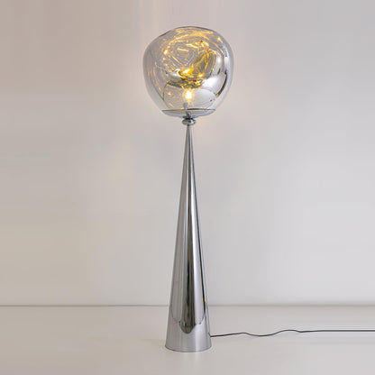 Cone Lava Floor Lamp - LED Indoor Lighting, Stylish Design