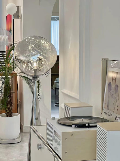 Cone Lava Floor Lamp - LED Indoor Lighting, Stylish Design