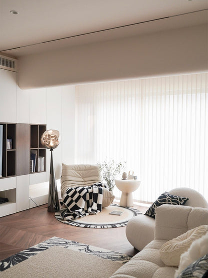 Cone Lava Floor Lamp - LED Indoor Lighting, Stylish Design