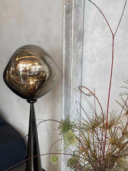 Cone Lava Floor Lamp - LED Indoor Lighting, Stylish Design