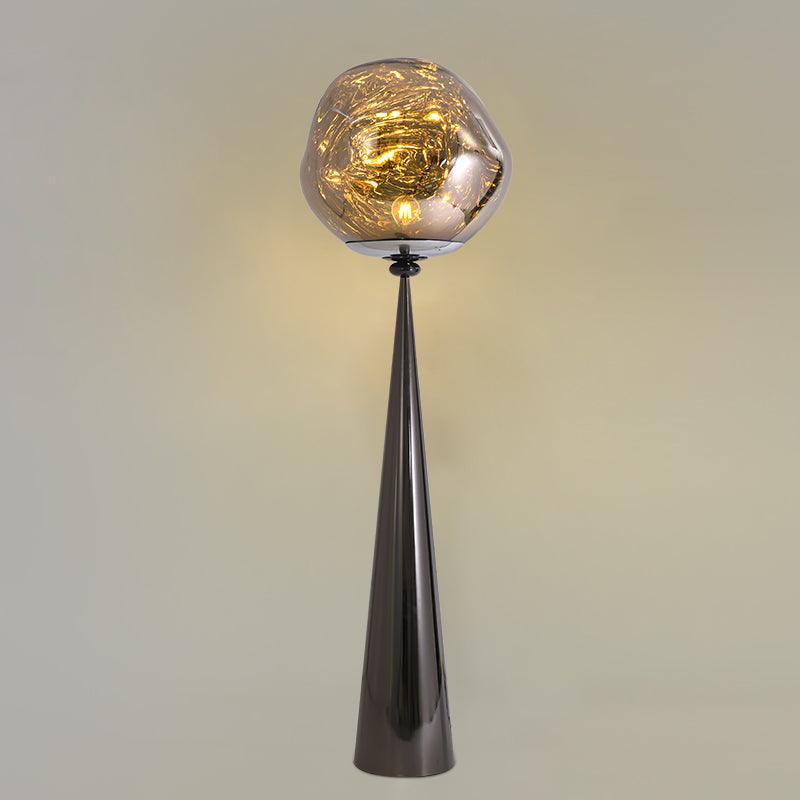 Cone Lava Floor Lamp - LED Indoor Lighting, Stylish Design