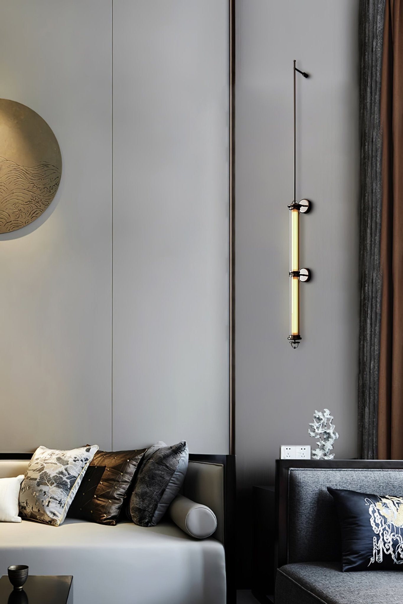 Meridian Vertical Wall Sconce LED Indoor Lighting Fixture