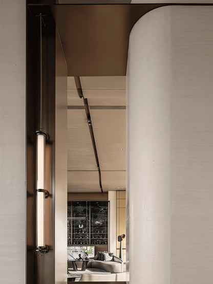 Meridian Vertical Wall Sconce LED Indoor Lighting Fixture