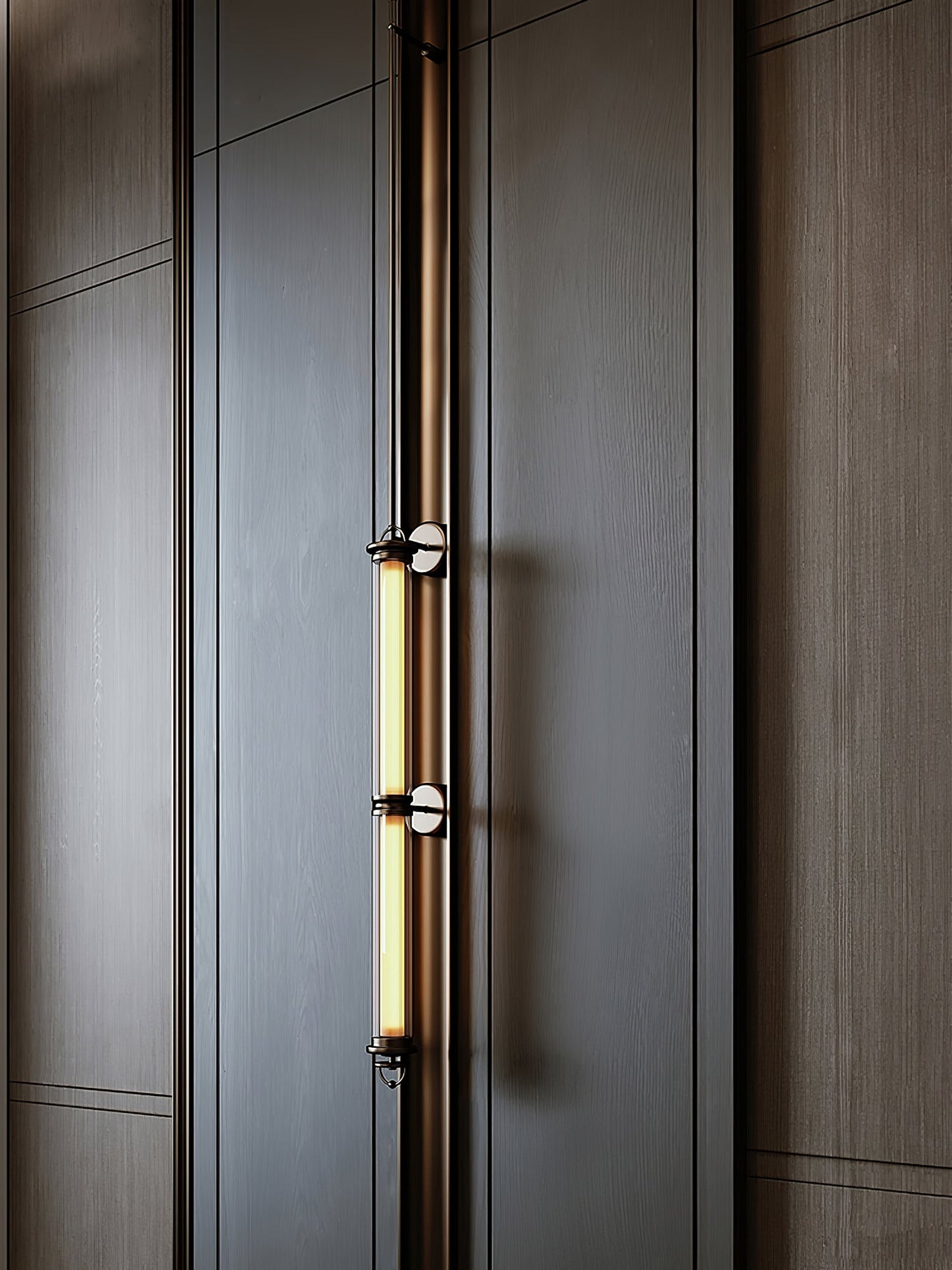 Meridian Vertical Wall Sconce LED Indoor Lighting Fixture