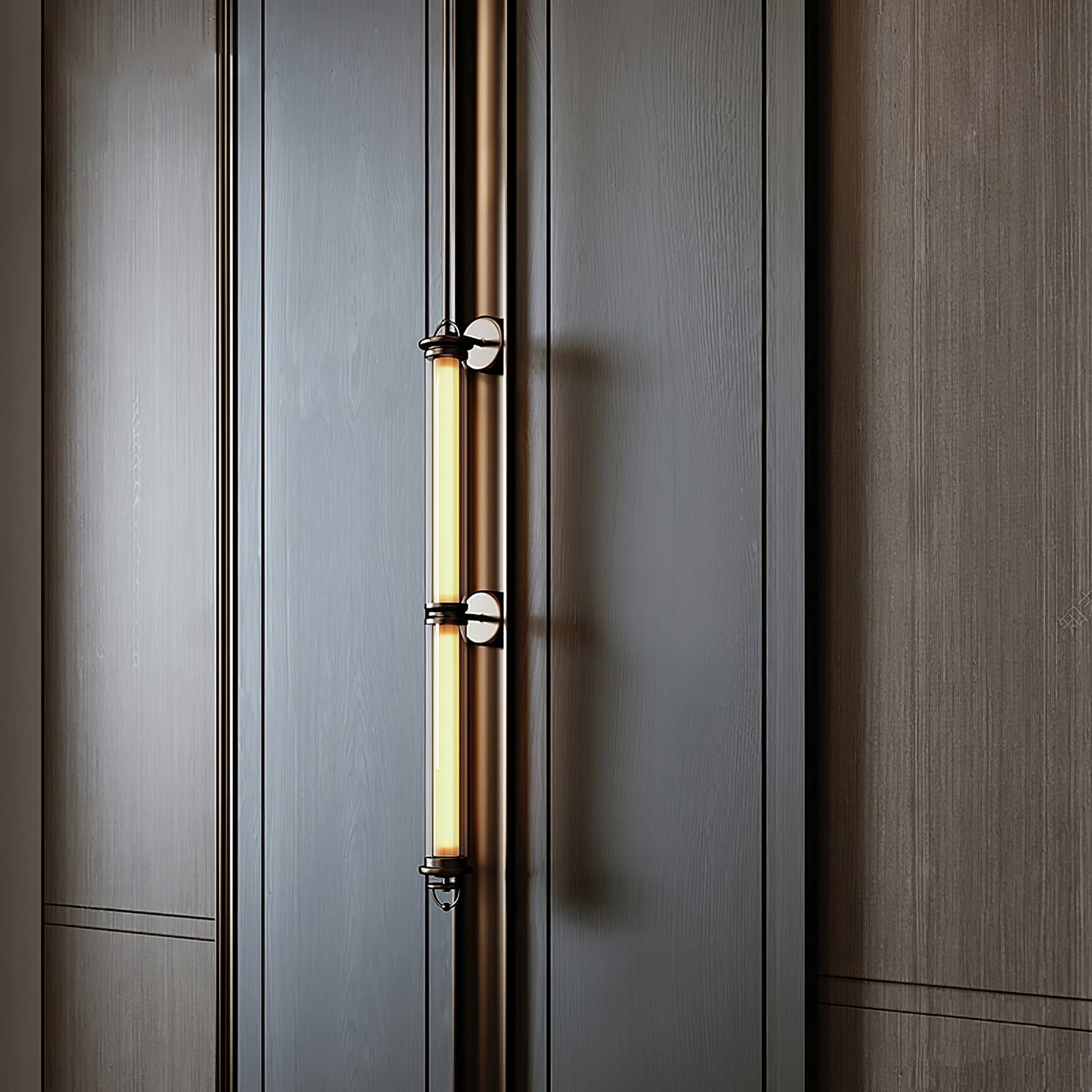 Meridian Vertical Wall Sconce LED Indoor Lighting Fixture