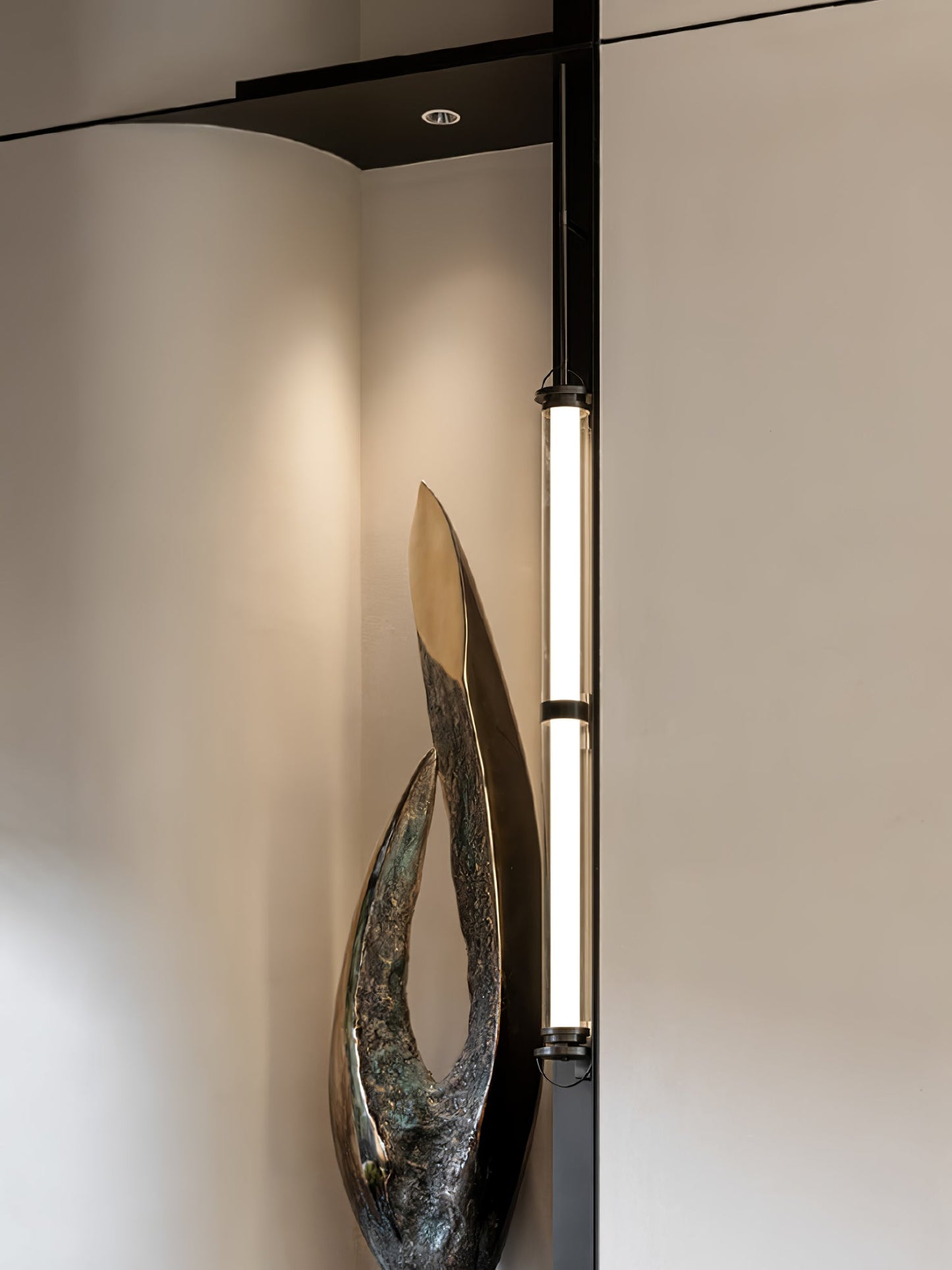 Meridian Vertical Wall Sconce LED Indoor Lighting Fixture