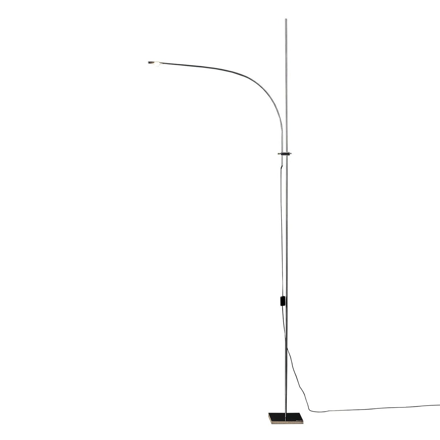 Metal Body Graceful Floor Lamp with Integrated LED Light