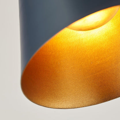 Metro Floor Lamp with Black Marble Base and LED Light