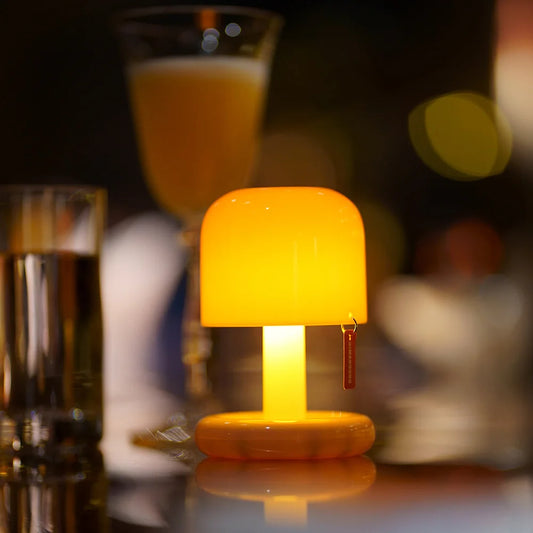 MiniShade - Sunset Shroom Table Lamp with LED Light