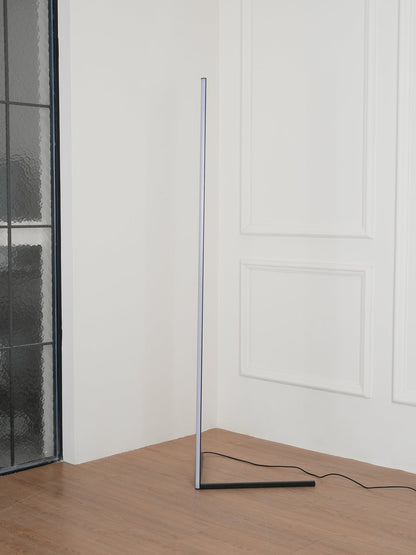 Minimalist LED Floor Lamp with Dimmable Control - Black