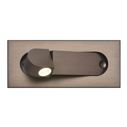 Modern LED Bedside Reading Light with Adjustable Head