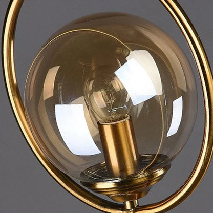 Elegante Glass Table Lamp | LuminousElegance, Dimmable LED