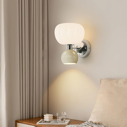 Moderno Cream Sconce LED Wall Light for Indoor Use