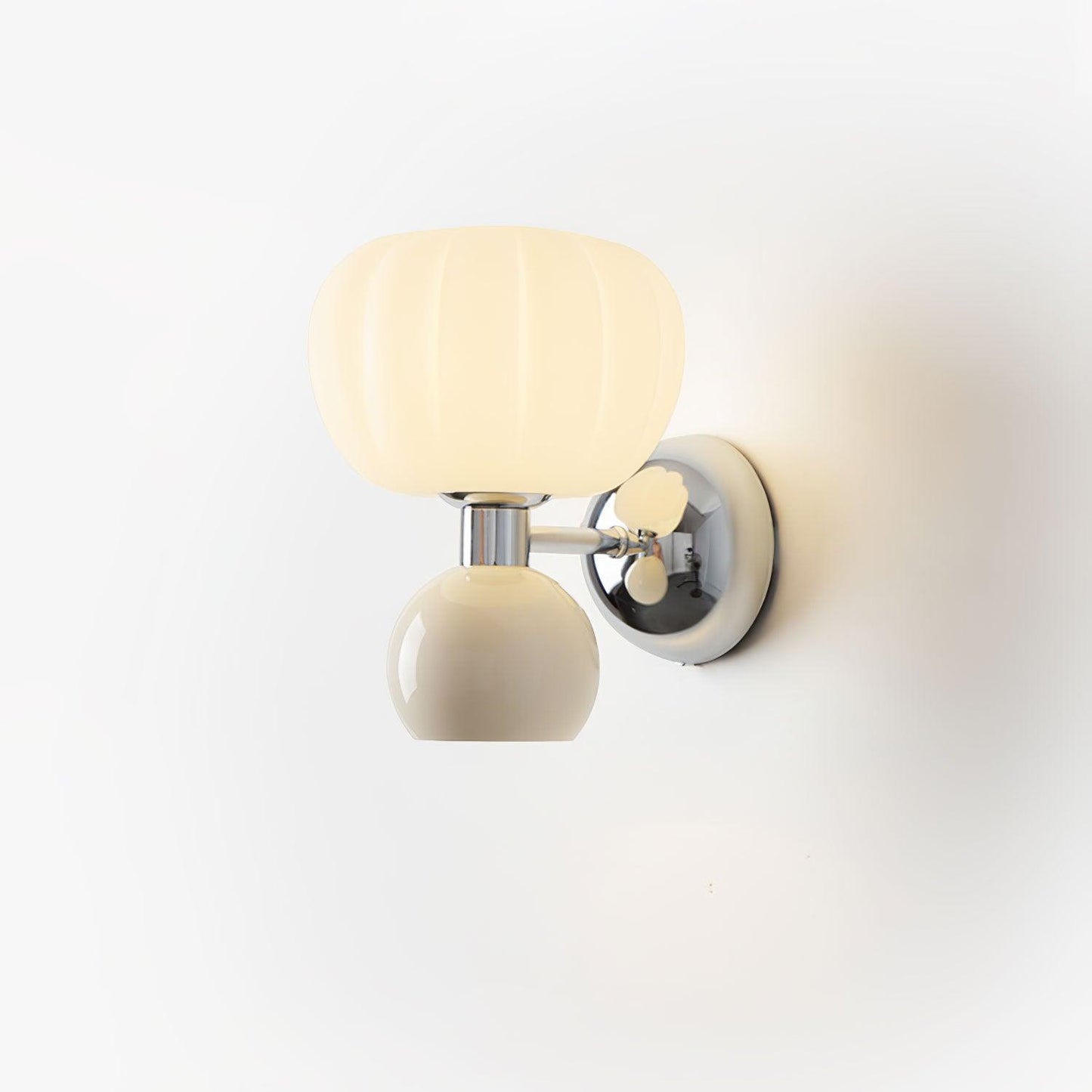 Moderno Cream Sconce LED Wall Light for Indoor Use