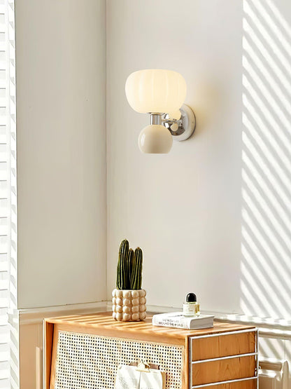 Moderno Cream Sconce LED Wall Light for Indoor Use