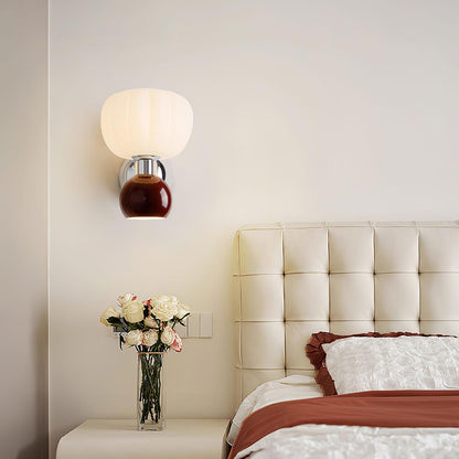Moderno Cream Sconce LED Wall Light for Indoor Use