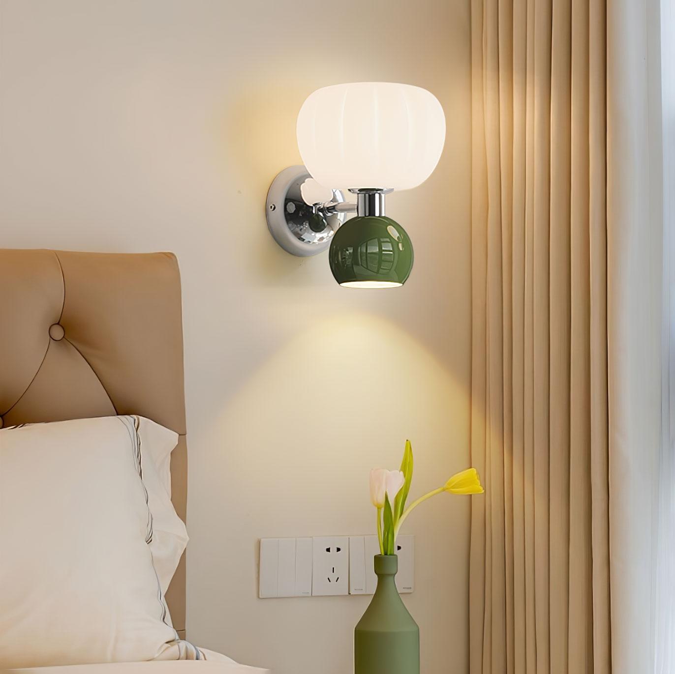 Moderno Cream Sconce LED Wall Light for Indoor Use
