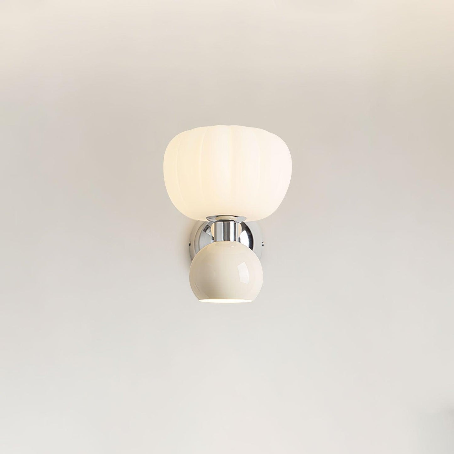 Moderno Cream Sconce LED Wall Light for Indoor Use