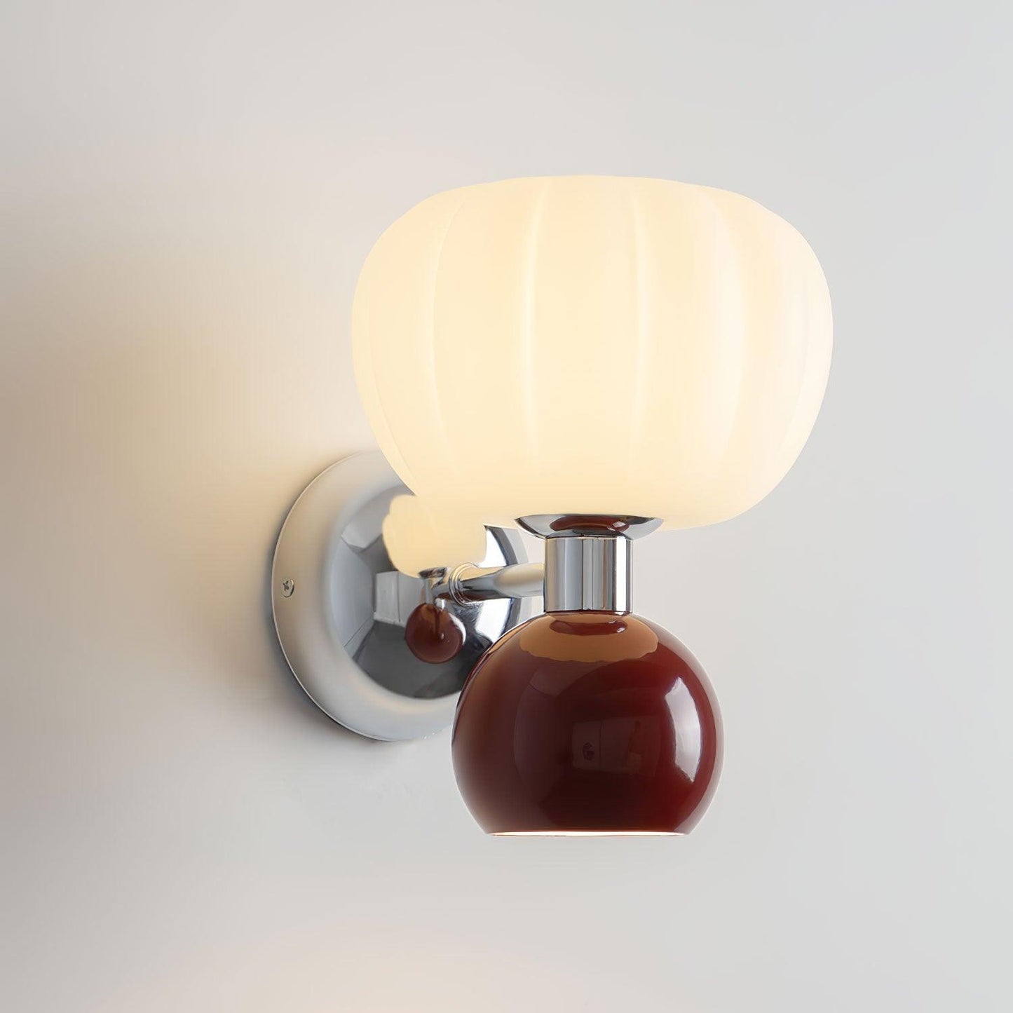 Moderno Cream Sconce LED Wall Light for Indoor Use