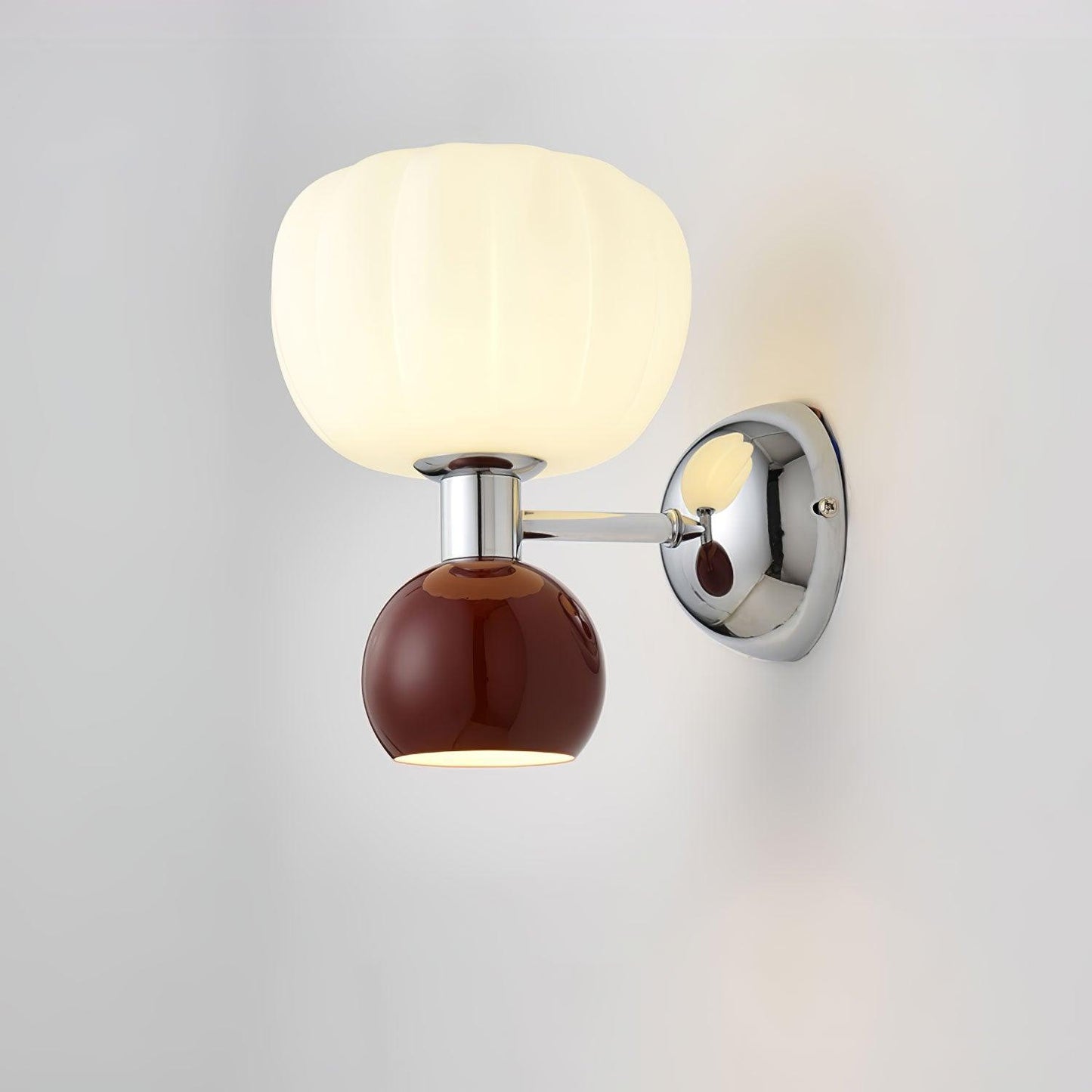 Moderno Cream Sconce LED Wall Light for Indoor Use