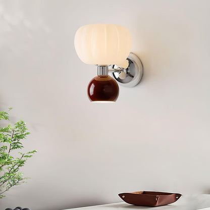 Moderno Cream Sconce LED Wall Light for Indoor Use