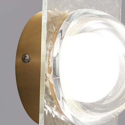Modulo Brass Wall Light with LED - Elegant Wall Sconce