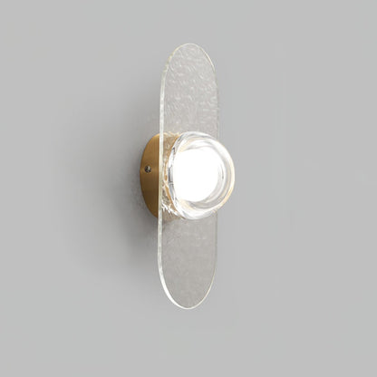 Modulo Brass Wall Light with LED - Elegant Wall Sconce