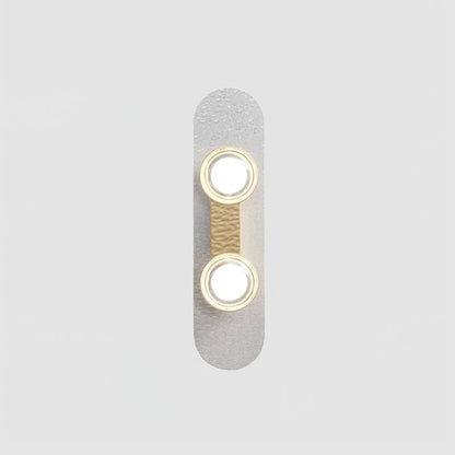 Modulo Brass Wall Light with LED - Elegant Wall Sconce