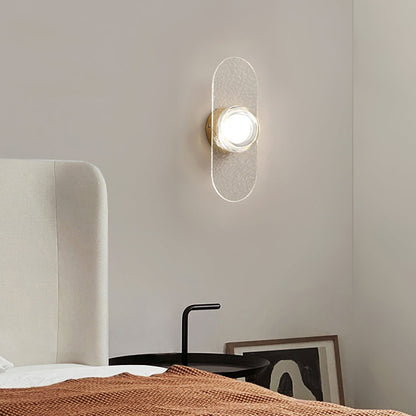 Modulo Brass Wall Light with LED - Elegant Wall Sconce