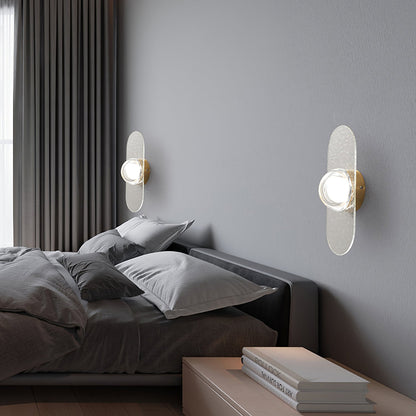 Modulo Brass Wall Light with LED - Elegant Wall Sconce