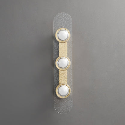 Modulo Brass Wall Light with LED - Elegant Wall Sconce