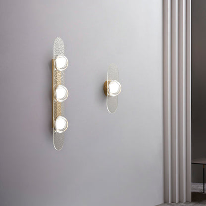 Modulo Brass Wall Light with LED - Elegant Wall Sconce