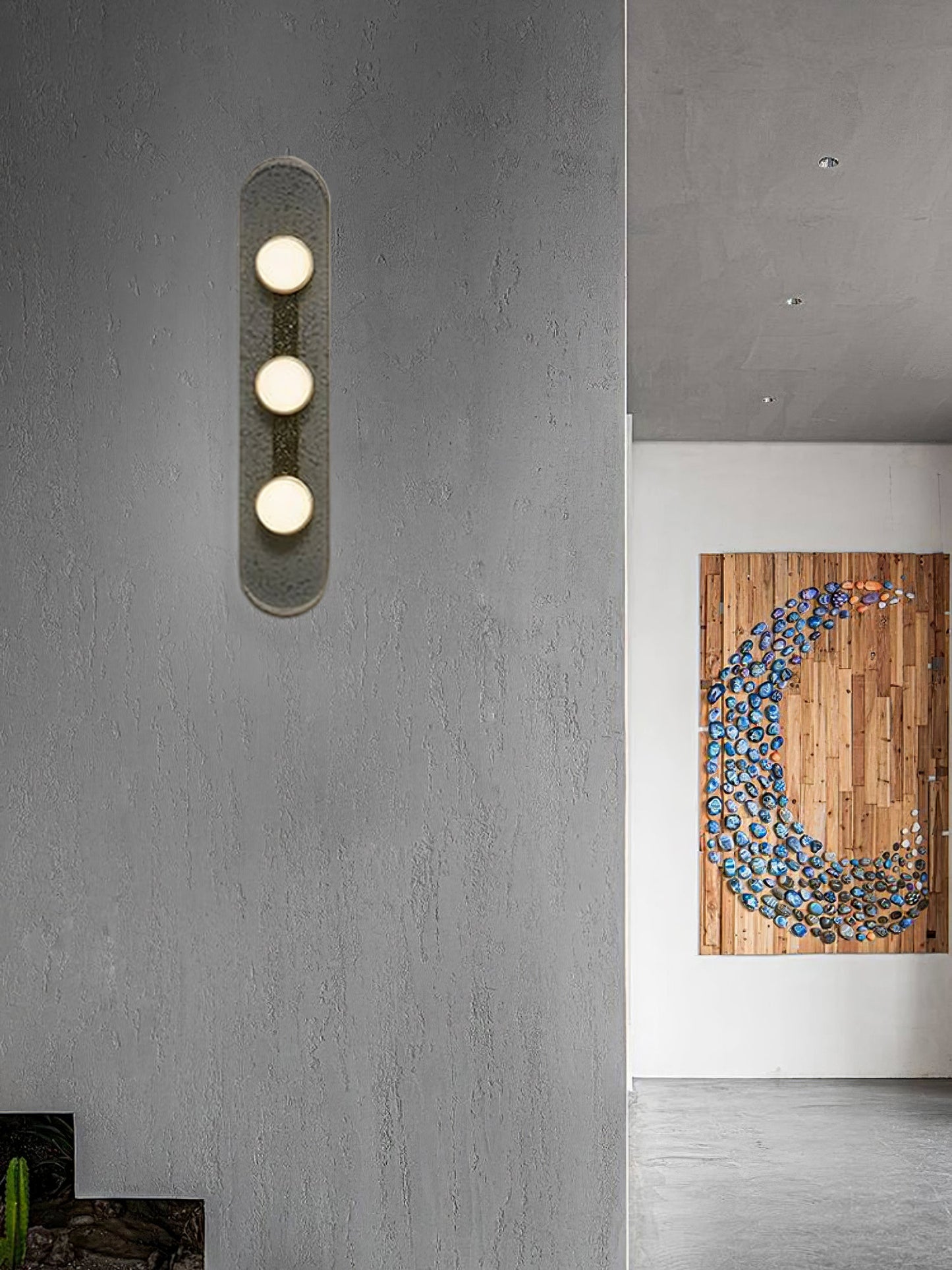 Modulo Wall Light - LED Indoor Wall Lighting Fixture, Gold