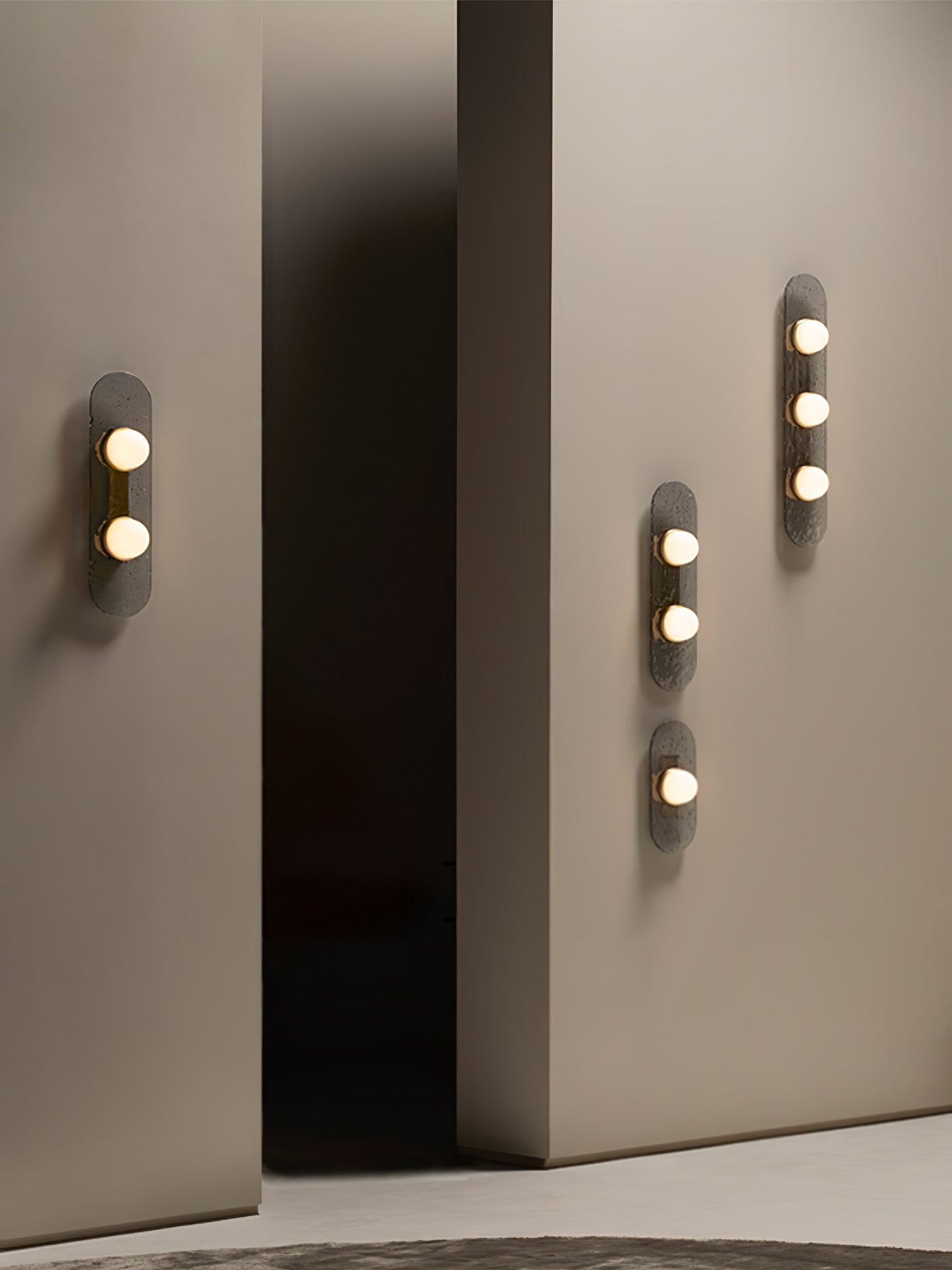 Modulo Wall Light - LED Indoor Wall Lighting Fixture, Gold