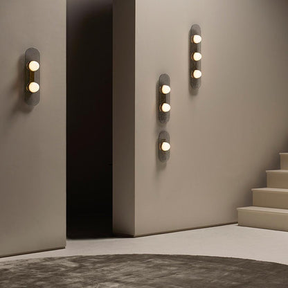 Modulo Wall Light - LED Indoor Wall Lighting Fixture, Gold