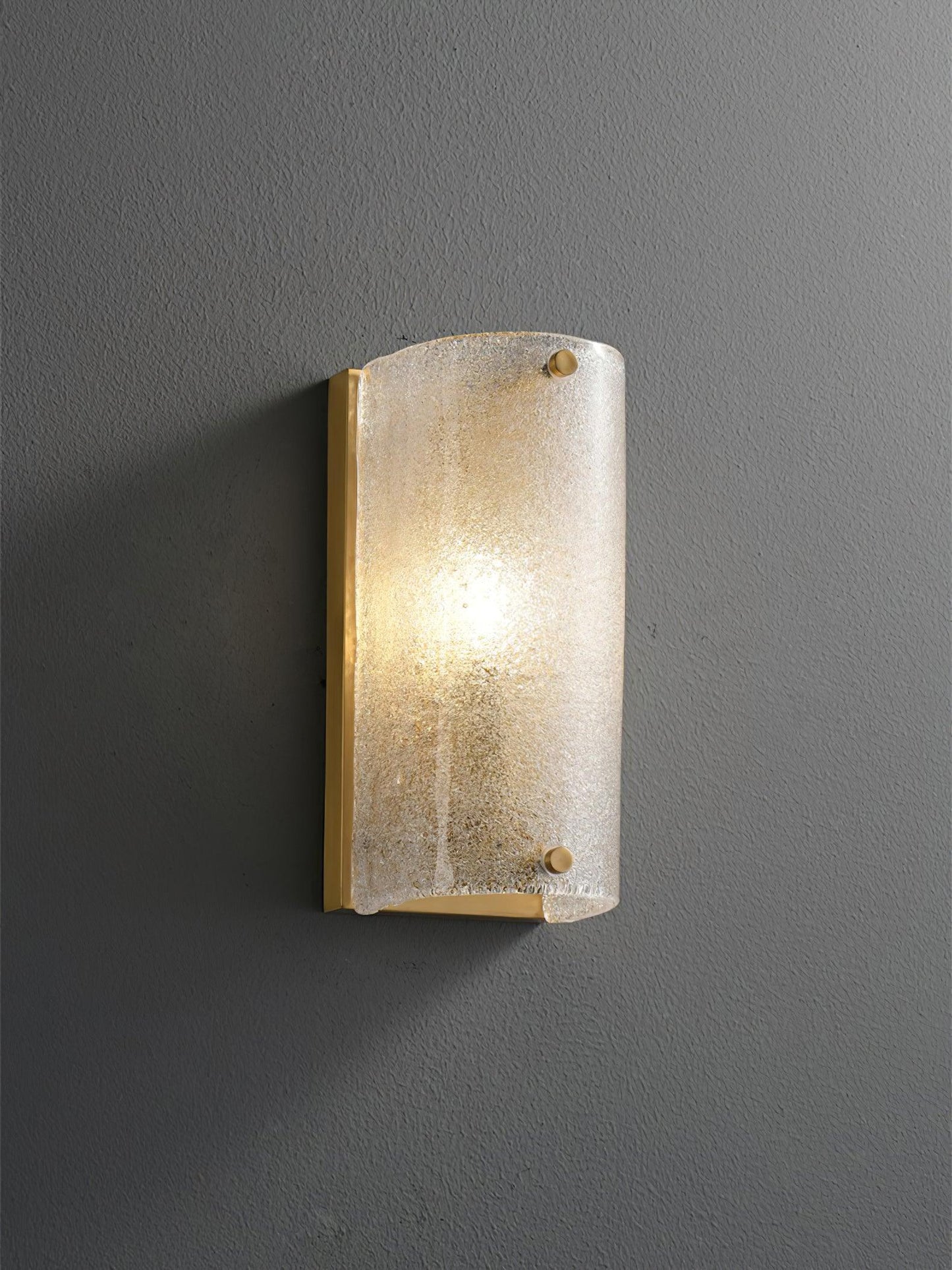 Moet Rounded Sconce - LED Decorative Glass Wall Light