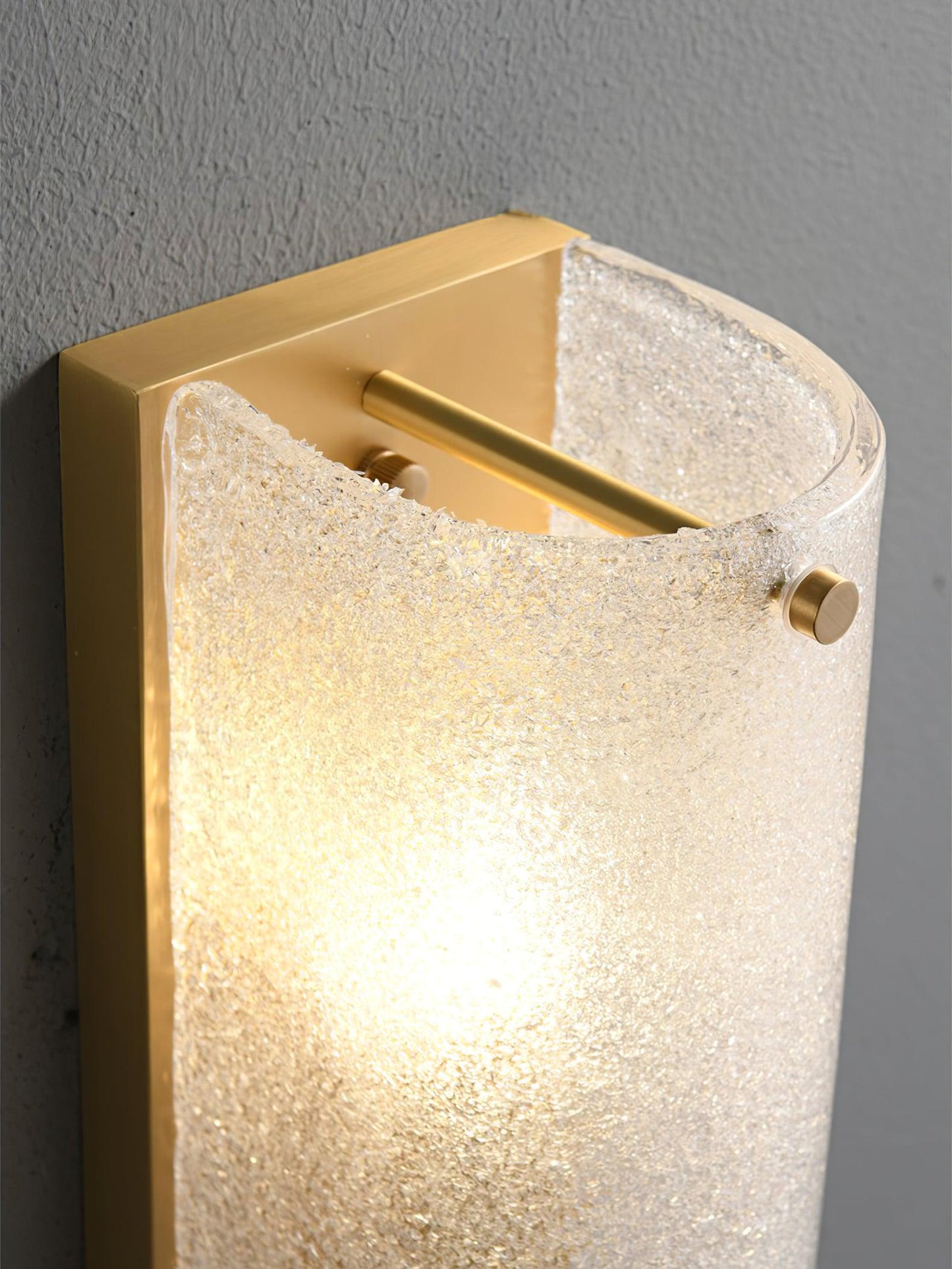 Moet Rounded Sconce - LED Decorative Glass Wall Light