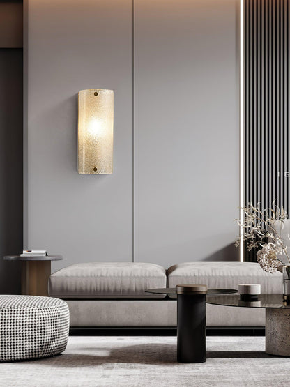 Moet Rounded Sconce - LED Decorative Glass Wall Light