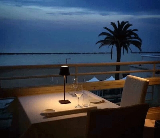 Portable Table Lamp MP Ozzie LED Rechargeable Dimmable
