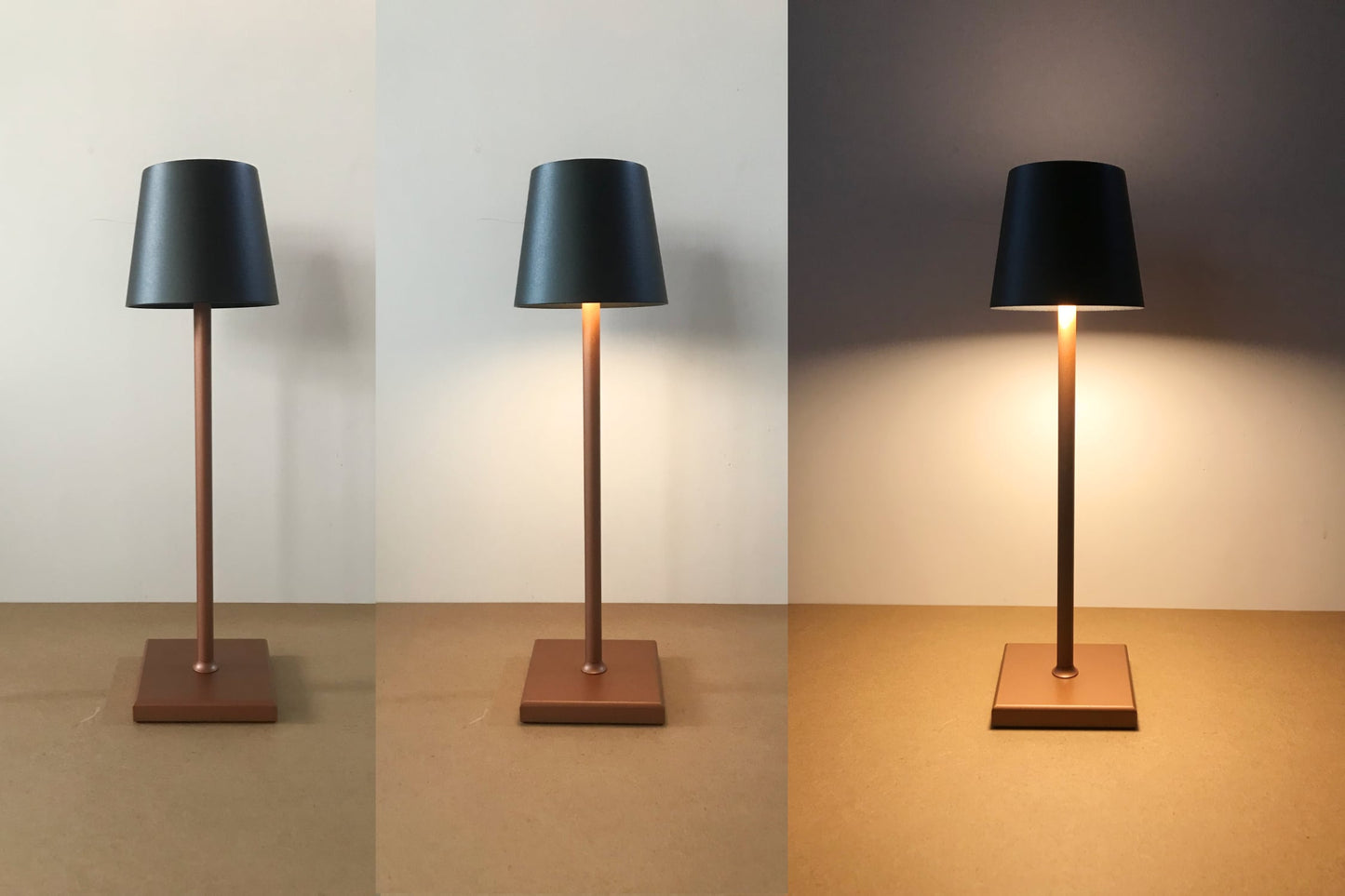 Portable Table Lamp MP Ozzie LED Rechargeable Dimmable
