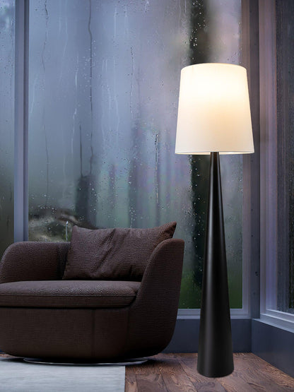 Montenegro Floor Lamp - Black Iron LED Indoor Lighting