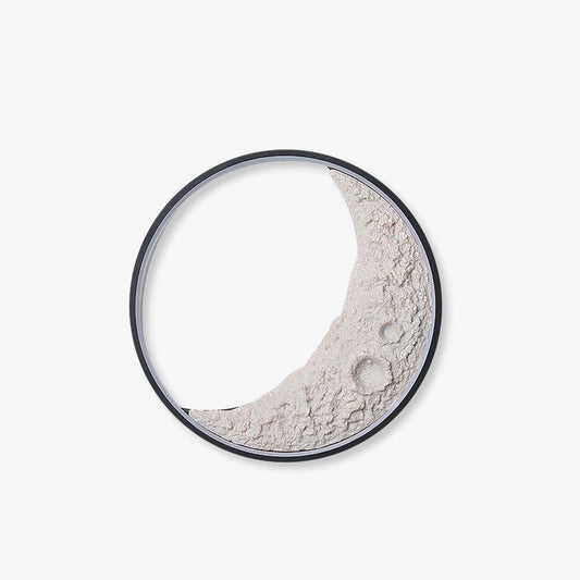 Moon Wall Lamp – 3D Lunar Design, LED Indoor Lighting, Set of 2